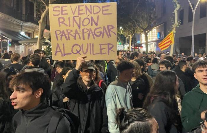 À Barcelone, les habitants protestent contre la flambée des loyers