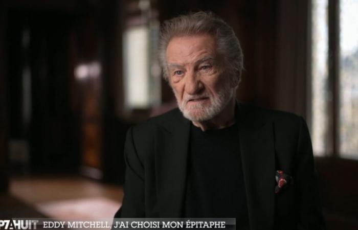 Eddy Mitchell se confie sur sa santé et dévoile son épitaphe dans “Sept à quatre”