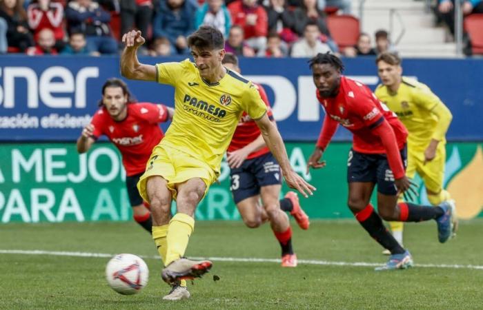 Villarreal parvient à égaliser alors qu’Osasuna célébrait déjà la victoire | Football