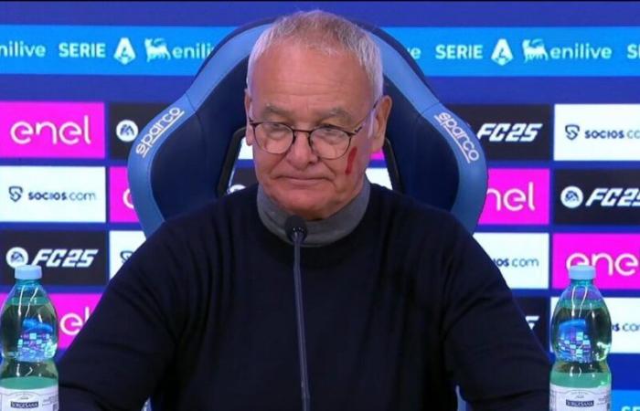 Ranieri en direct, interviews et conférence de presse LIVE après Naples-Rome