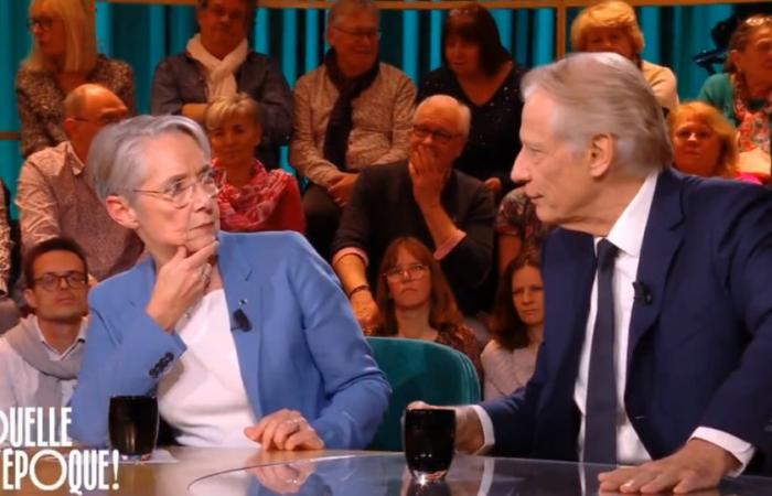 fortes tensions entre Elisabeth Borne et Dominique de Villepin dans “Quelle époque !”