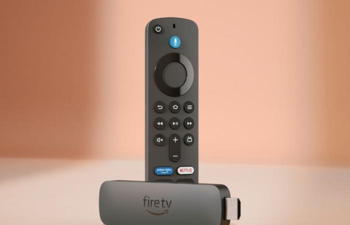 le prix du Fire TV Stick 4K chute à nouveau