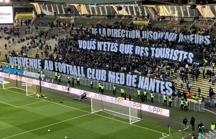 les supporters en ont marre à la Beaujoire