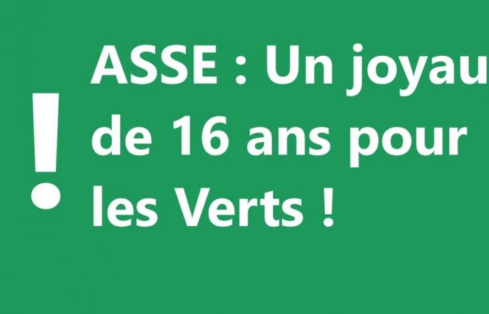 Un joyau de 16 ans pour les Verts !