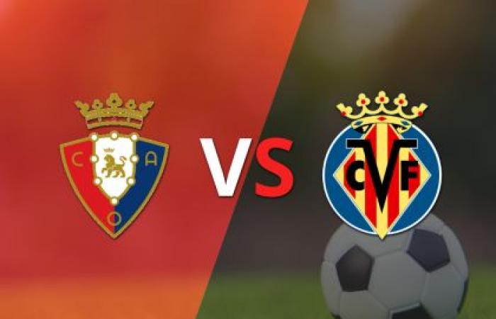 Les actions du duel entre Osasuna et Villarreal commencent