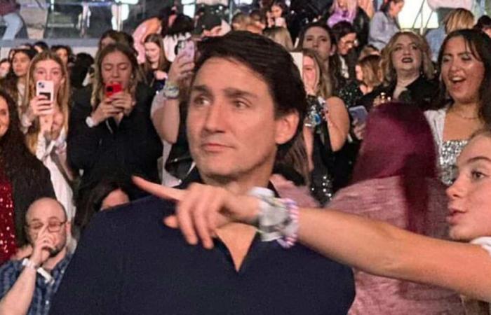 Voir Justin Trudeau s’éclater au concert de Taylor Swift