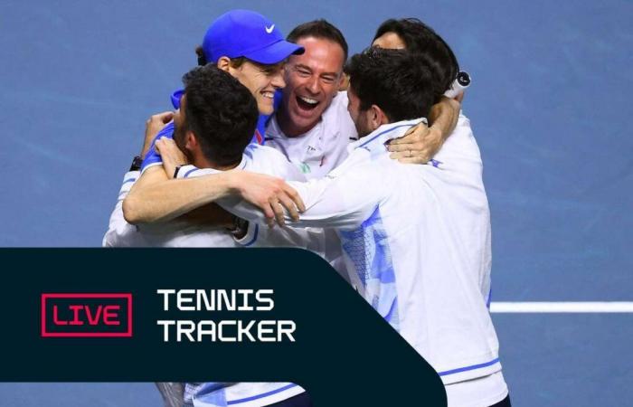 L’Italie remporte la Coupe Davis ! Sinner et Berrettini écrasent les Pays-Bas 2-0