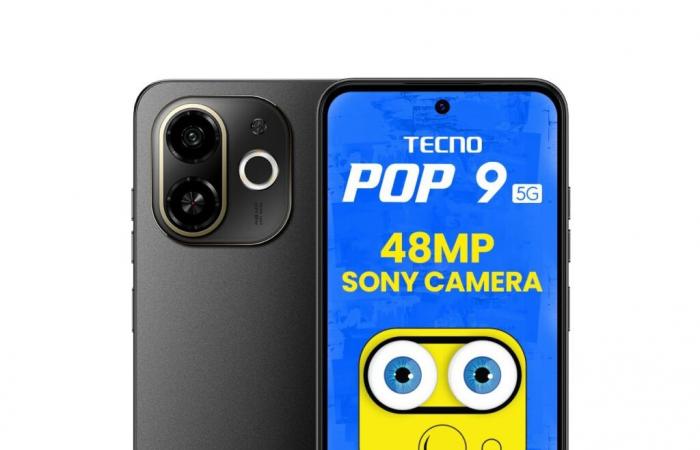 Tecno lance le smartphone d’entrée de gamme Pop 9 5G pour concurrencer le Redmi A4 5G