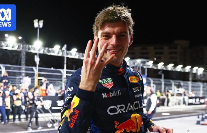 Max Verstappen remporte son quatrième championnat du monde de Formule 1