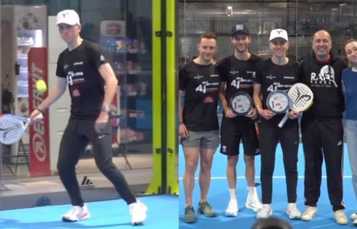 Tennis. Padel – Après le Giro, le Tour de France… Tadej Pogacar gagne aussi au Padel