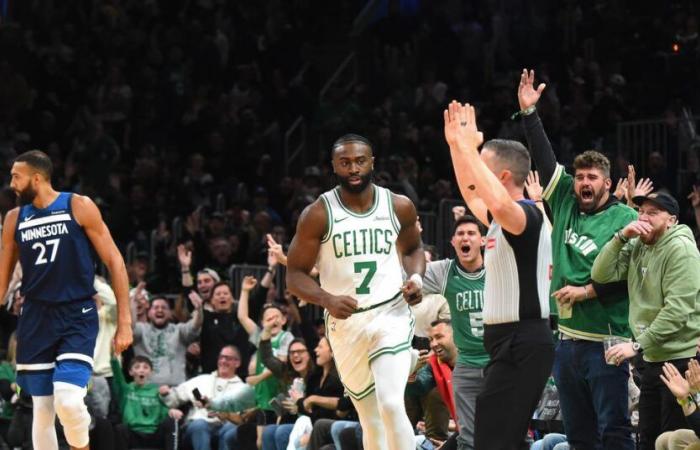 Les Celtics auraient peut-être vendu leur âme pour ce radiateur de Jaylen Brown