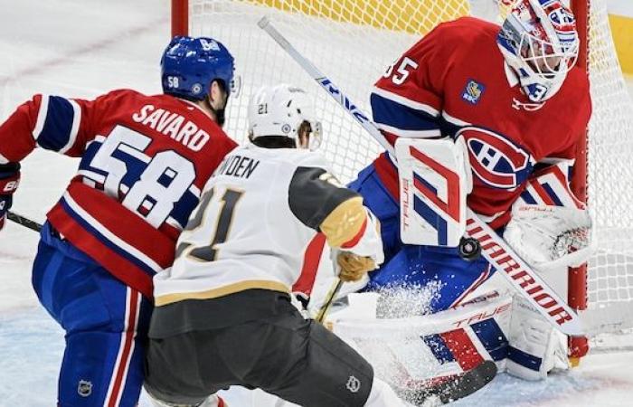 Le Canadien corrigé par les Golden Knights