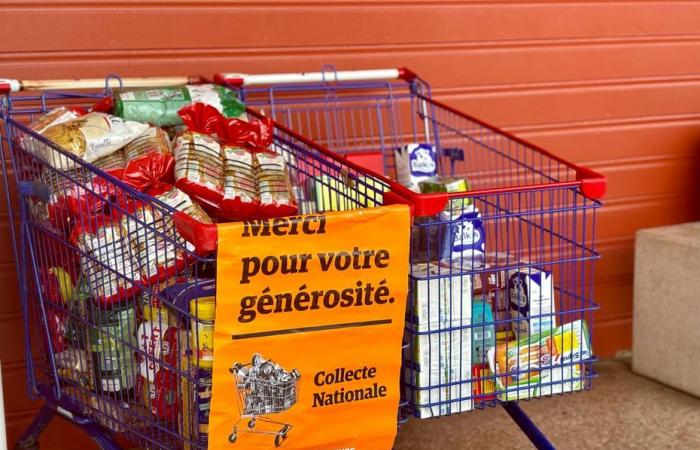 Difficile dernier jour de collecte pour les bénévoles de la Banque Alimentaire