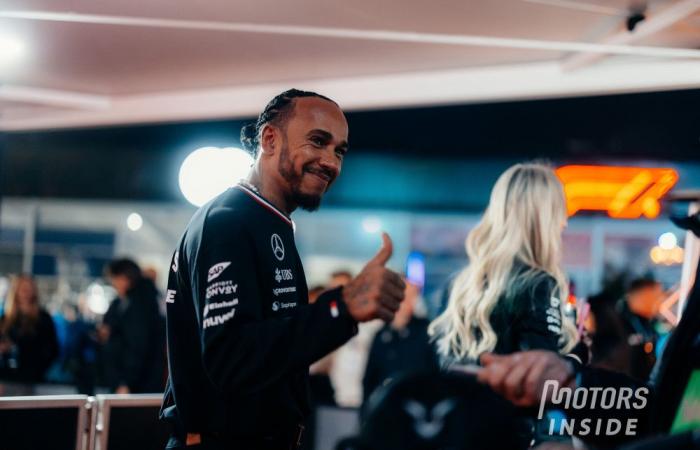 F1. Lewis Hamilton élu pilote du jour à Las Vegas