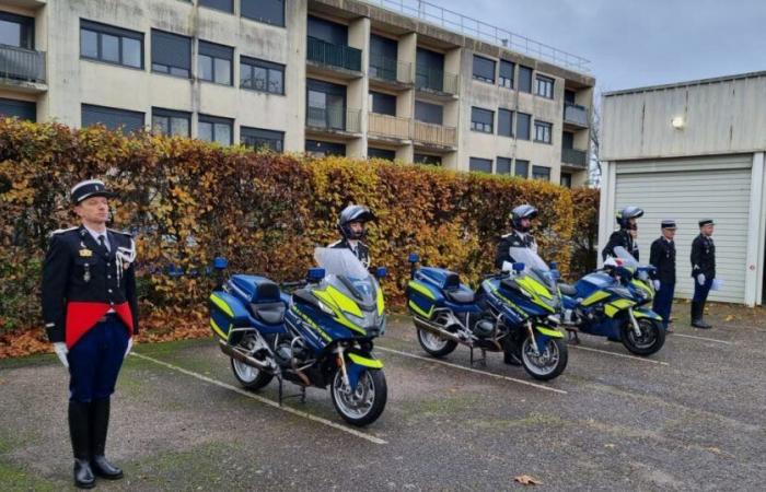 Le major Schmitt prend la tête de la brigade motorisée