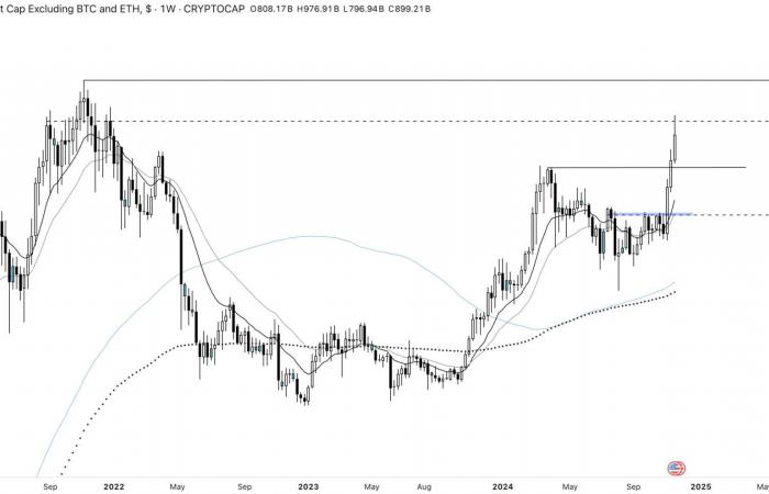 Bitcoin ralentit, mais les altcoins décollent : prochaine explosion ? Analyse cryptographique