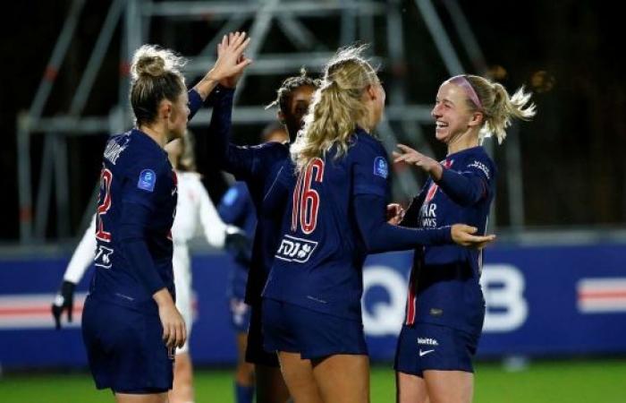 Le PSG Féminin surclasse Dijon en championnat