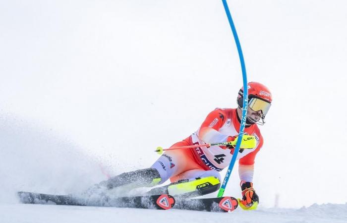 Meillard 5ème du slalom de Gurgl, Noël vainqueur