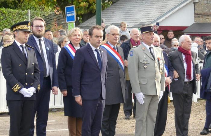 Le ministre des Armées Sébastien Lecornu suit les traces de Georges Clemenceau dans l’Eure