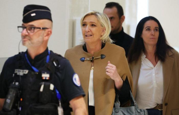 Pour Marine Le Pen, le procès des assistants a finalement été éprouvant, de la « sérénité » aux réquisitions