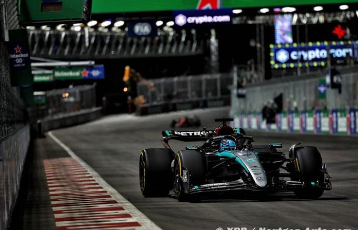 Formule 1 | Russell : “Un week-end de rêve” pour Mercedes F1 à Las Vegas