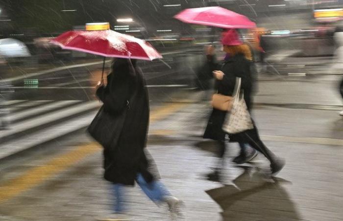 La côte sud et les régions montagneuses de Madère sous alerte orange en raison de la pluie