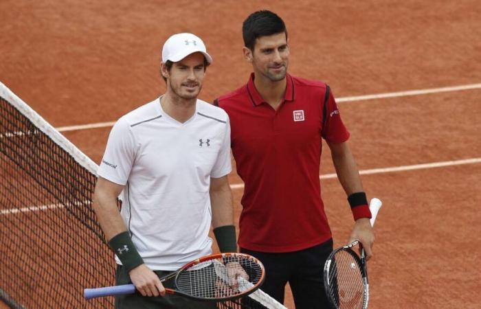 Novak Djokovic sera entraîné par l’un de ses plus grands rivaux, Andy Murray