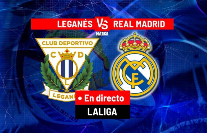 Leganés – Real Madrid en direct