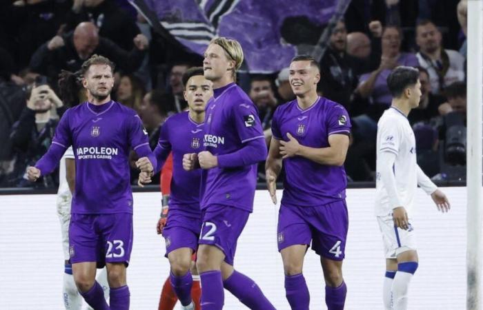 Anderlecht humilie La Gantoise et confirme sa très bonne forme (6-0)