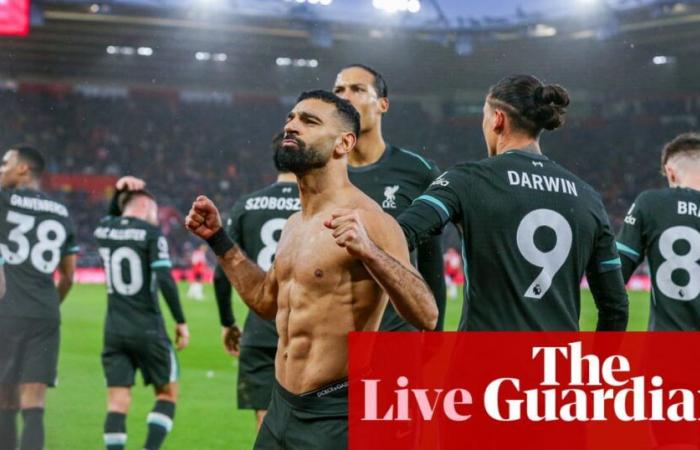 Southampton 2-3 Liverpool : Premier League – comme c’est arrivé