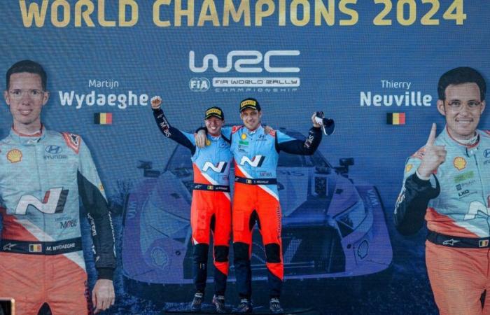 Le Belge Thierry Neuville, Poulidor du rallye, enfin sacré champion du monde !