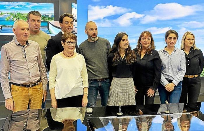 Les lecteurs du Télégramme dans les coulisses du 13h de France 2.