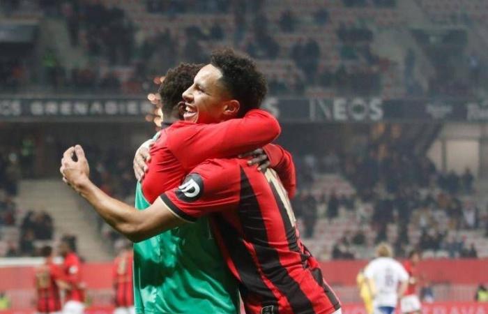 découvrez les notes des joueurs de l’OGC Nice après la victoire contre Strasbourg (2-1)