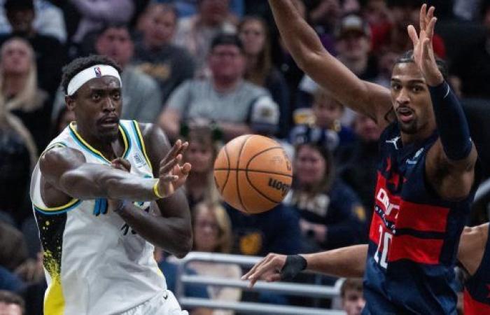 Les Pacers écrasent les Wizards malgré un record d’Alex Sarr • Basket USA