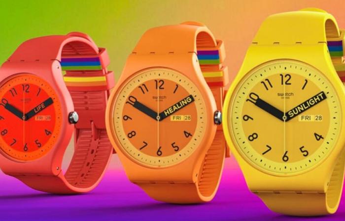 Les montres Swatch LGBT+ doivent être retournées