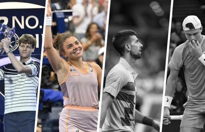 Sinner, Paolini, Djokovic, Rune… Les tops et les flops d’une année cruciale, 2024