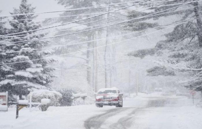 vers la première vague de froid de fin de semaine