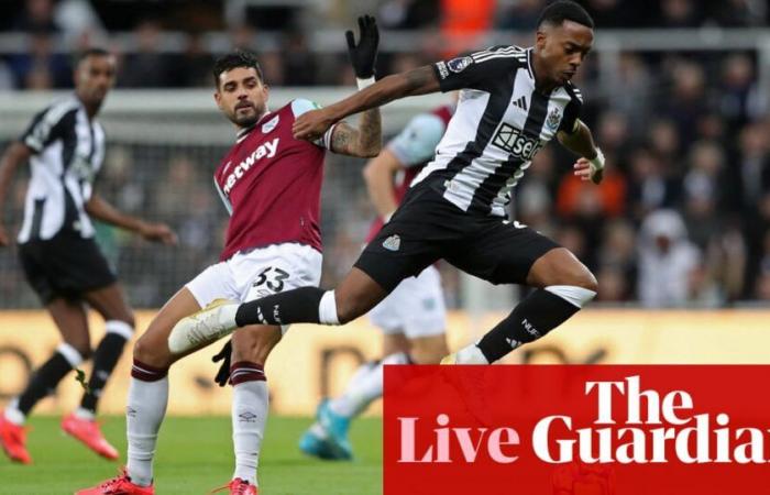 Newcastle contre West Ham : Premier League – en direct