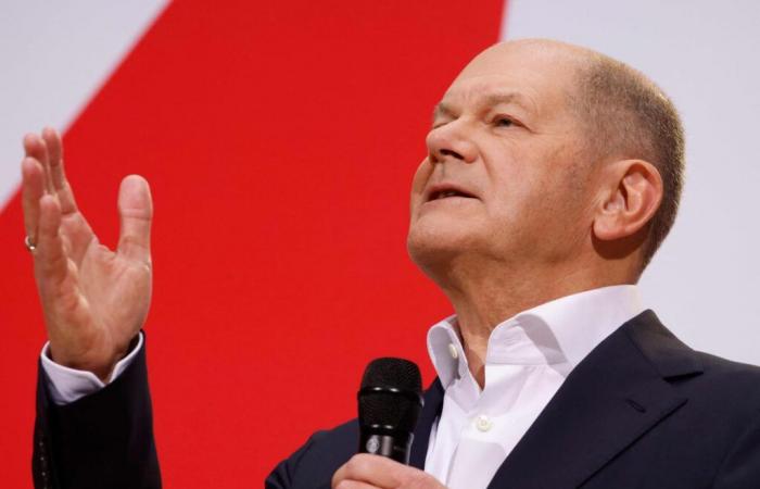 Olaf Scholz lance sa campagne en défendant sa voie « prudente » sur l’Ukraine