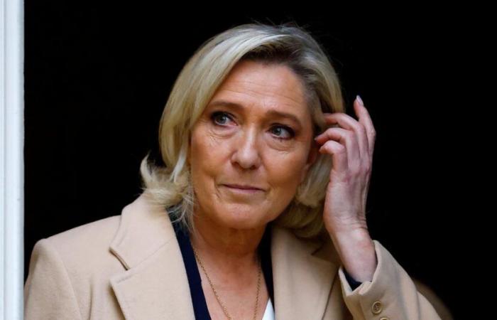 Après son entretien avec Michel Barnier, Marine Le Pen assure que si le budget reste « tel quel », elle votera la censure