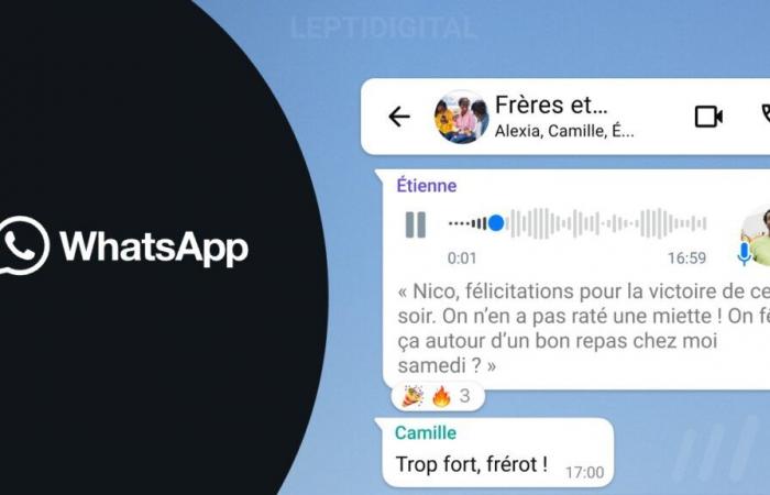 Comment transcrire des messages vocaux en texte sur WhatsApp ?