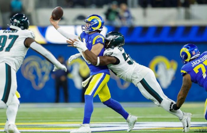 Les chances des Rams en séries éliminatoires chutent après une défaite 37-20 contre les Eagles