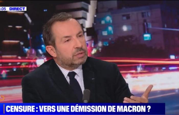 “Si le pays se fige” après la censure, “le départ du président lui sera imposé”, estime Sébastien Chenu