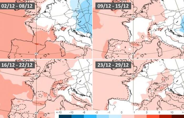 De nouvelles chutes de neige sont-elles possibles d’ici Noël ? 25/11/2024