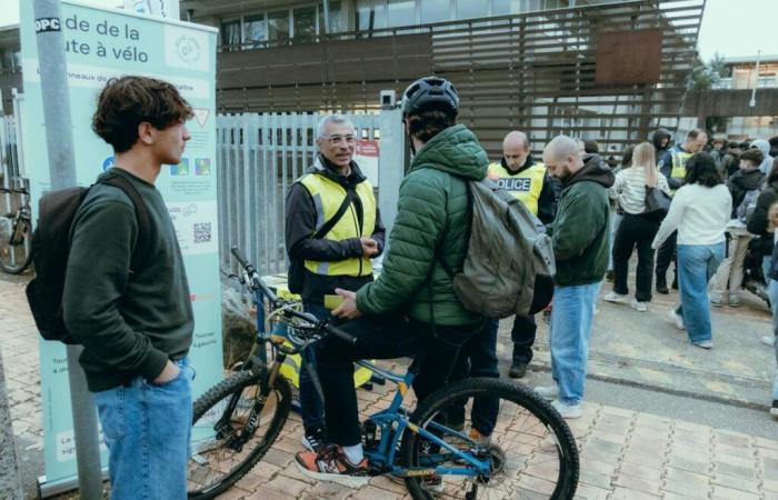 pour la sécurité des cyclistes, l’association Roue libre agit sur le front de la prévention