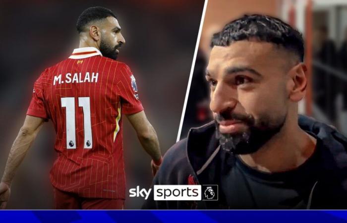 Mohamed Salah: l’attaquant de Liverpool dit qu’il est “probablement plus dehors que dedans”, les Reds n’ayant pas encore proposé de nouveau contrat à l’Egypte