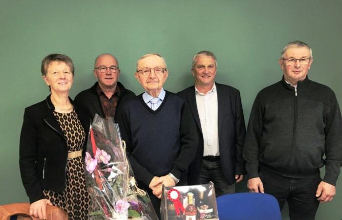 Roger Fontaine est le premier centenaire de cette commune de Mayenne