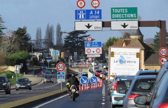 pourquoi une partie de l’autoroute A14 sera fermée à partir de mardi 26 novembre au soir