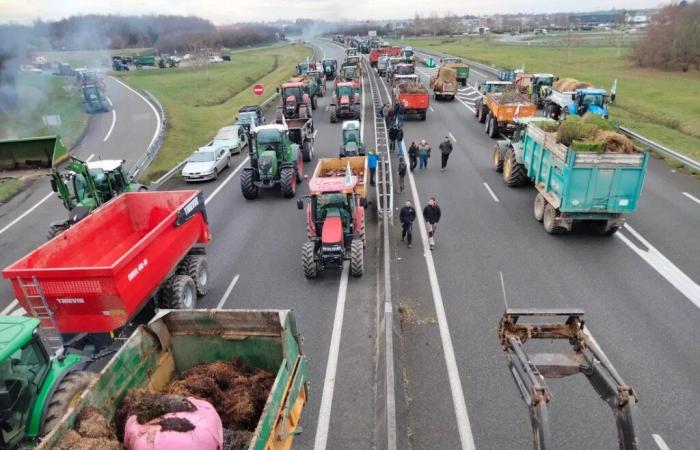 convois sur les autoroutes du Tarn-et-Garonne ce mardi