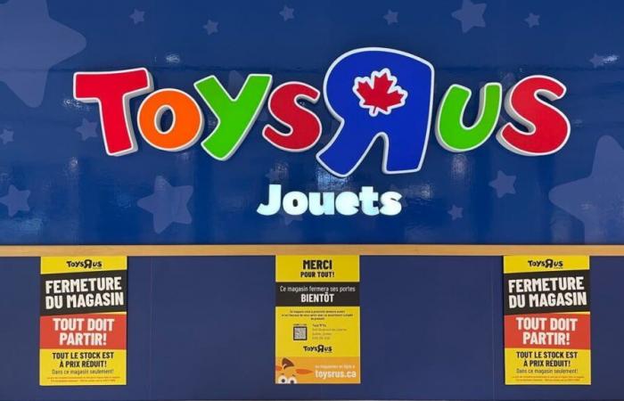 c’est la fin pour Toys“R”Us à Laurier Québec